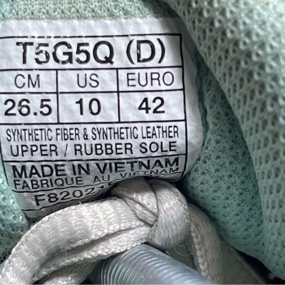 Asics Gel-Contend 3 (T5G5Q) Grey Green Women's Running Walking Size 10 D - Picture 5 of 6